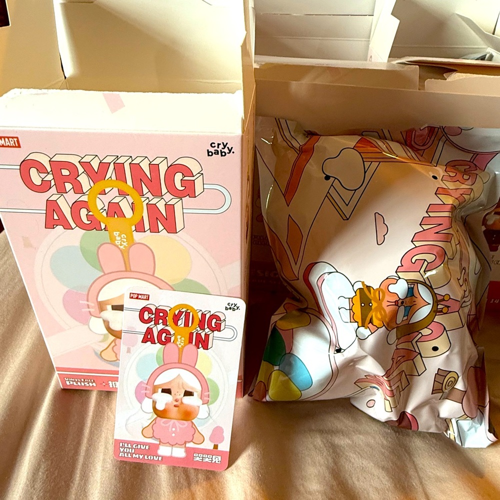 CRY BABY - I'LL GIVE YOU ALL MY LOVE.  BNIB